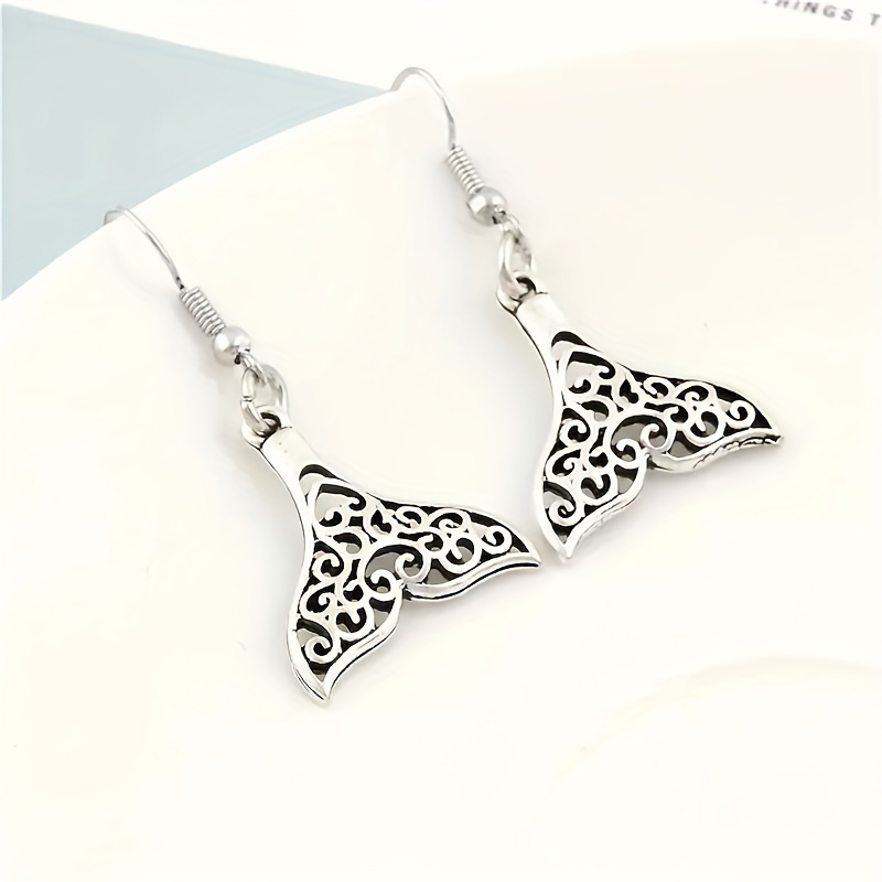 Women's Marine Fishtail Stud Earrings